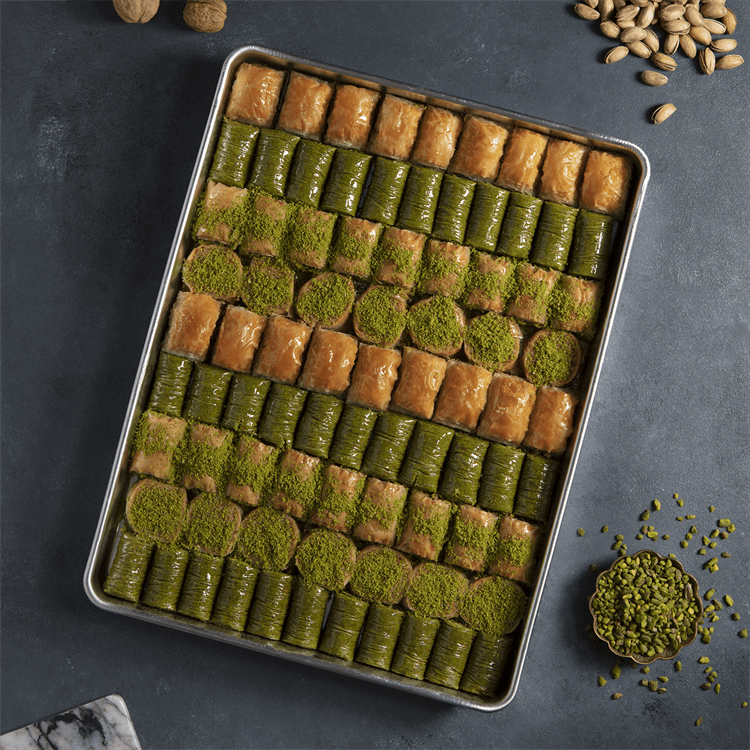 Pistachio Baklava Tray