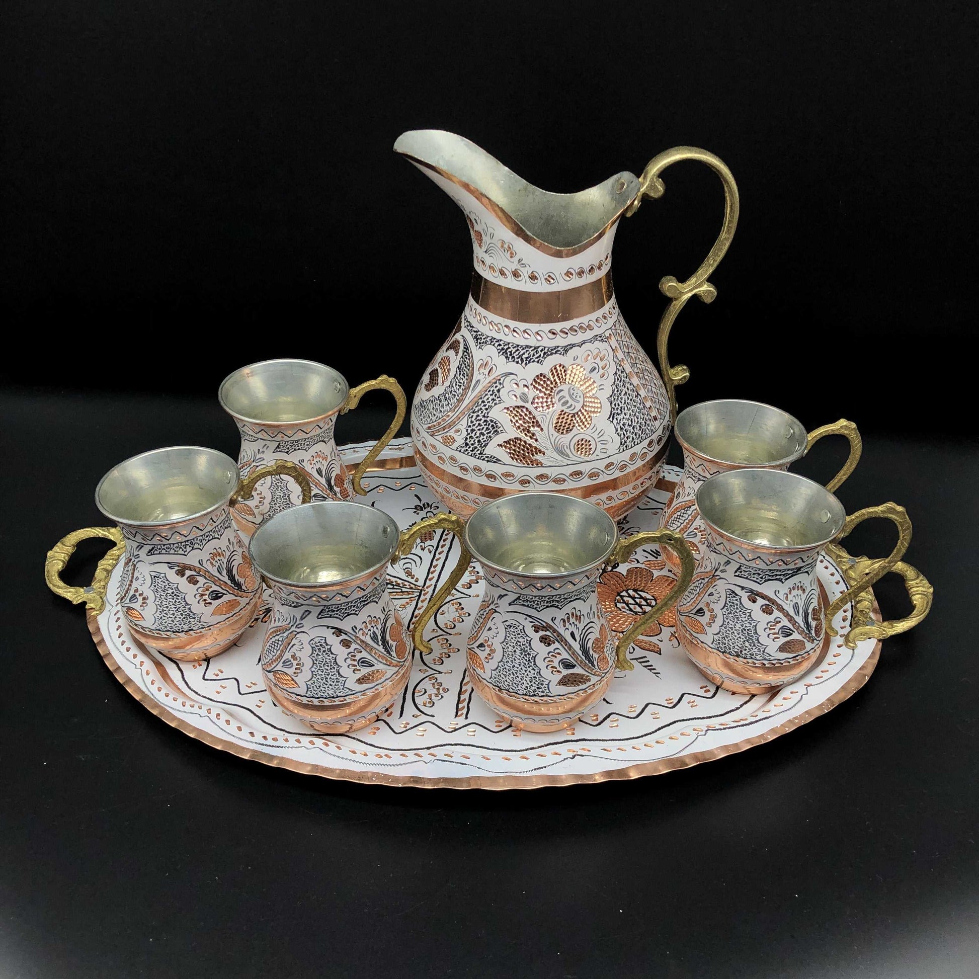 Turkish Buttermilk (Ayranlık) Set ,