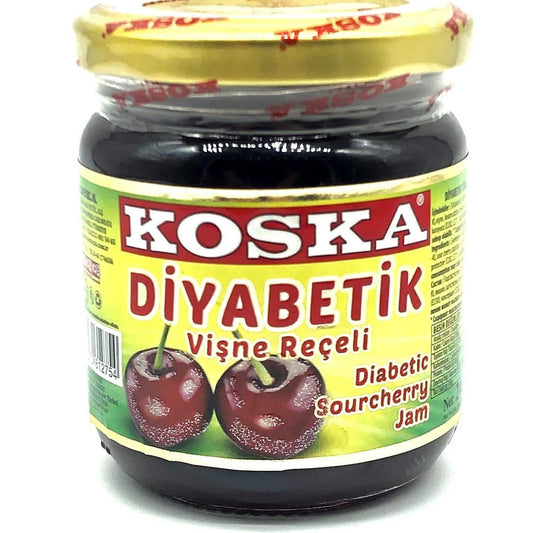 Koska  Diabetic Sourcherry Jam 240g