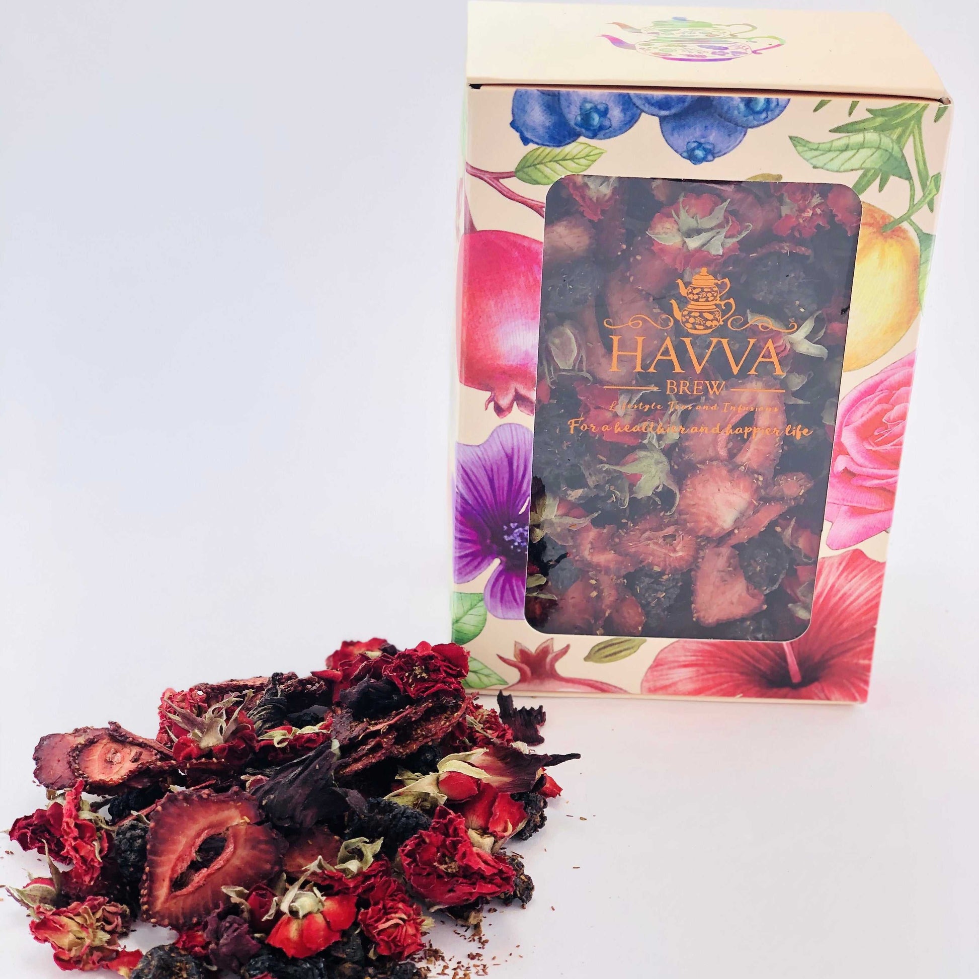 Swedish Berries Herbal Infusion Caffeine Free Tea Bags